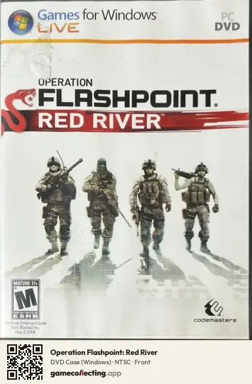 Operation Flashpoint: Red River Computer, NTSC box front
