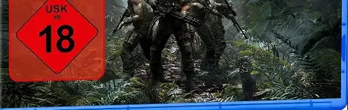 Predator: Hunting Grounds, the USK square on its front