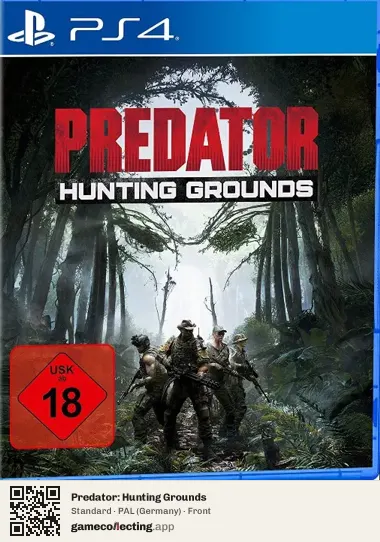 Predator: Hunting Grounds PlayStation 4, Germany box front
