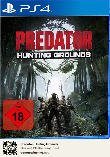 Predator: Hunting Grounds PlayStation 4, Germany box front