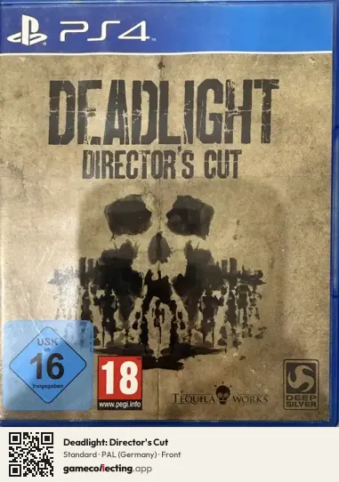 Deadlight: Director's Cut PlayStation 4, Germany box front