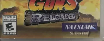 Wild Guns Reloaded, the ESRB box on its front