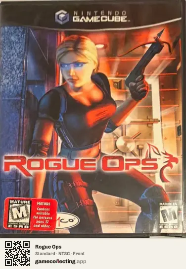 Rogue Ops Nintendo GameCube, NTSC box front
