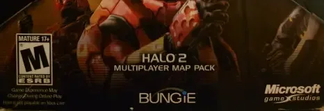 Halo Triple Pack, the ESRB box on its front