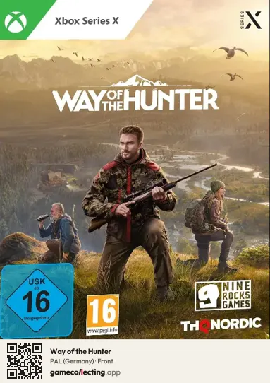 Way of the Hunter Xbox Series X, Germany box front