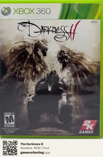The Darkness II Xbox 360, NTSC box front