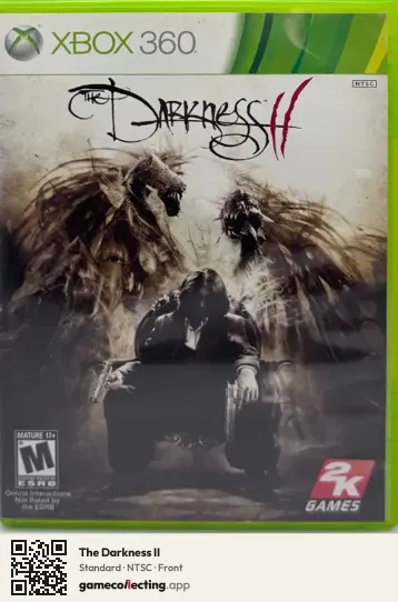The Darkness II Xbox 360, NTSC box front