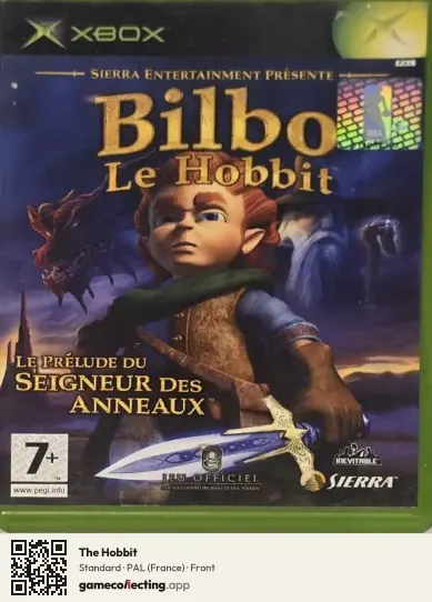The Hobbit Xbox, France box front
