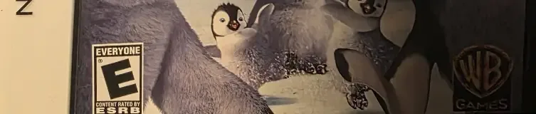 Happy Feet Two, the ESRB box on its front