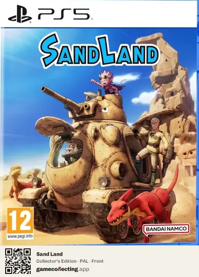 Sand Land PlayStation 5, PAL box front
