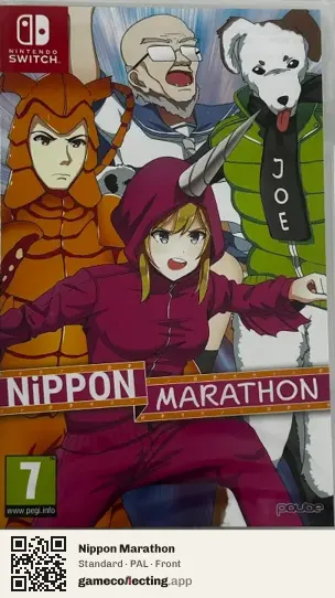 Nippon Marathon Nintendo Switch, PAL box front