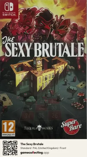 The Sexy Brutale Nintendo Switch, United Kingdom box front