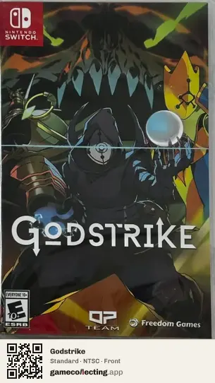 Godstrike Nintendo Switch, NTSC box front