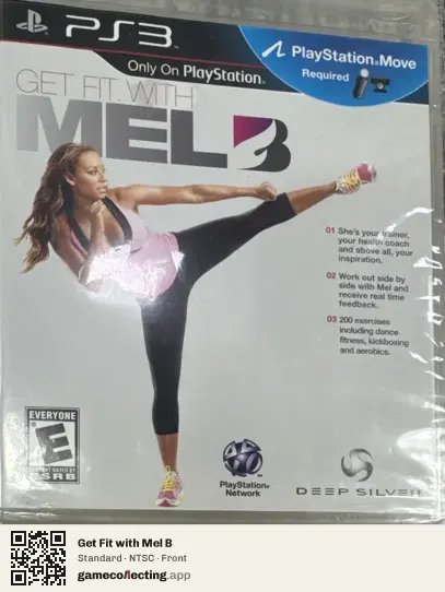 Get Fit with Mel B PlayStation 3, NTSC box front
