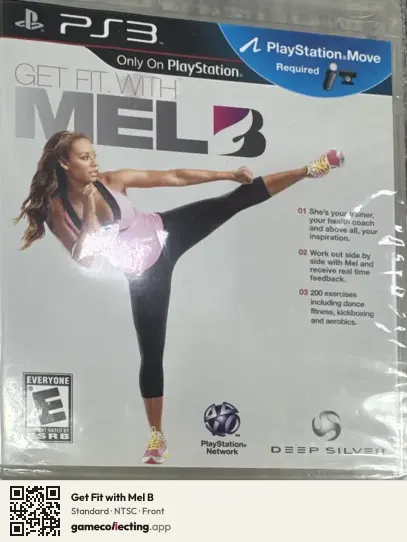 Get Fit with Mel B PlayStation 3, NTSC box front