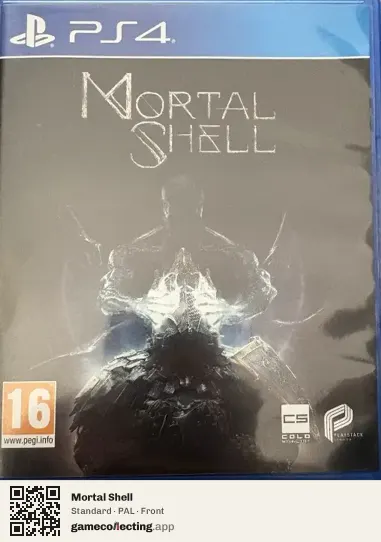 Mortal Shell PlayStation 4, PAL box front