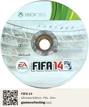 FIFA 14 Xbox 360, PAL disc
