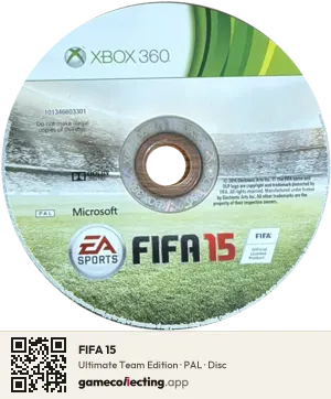 FIFA 15 Xbox 360, PAL disc