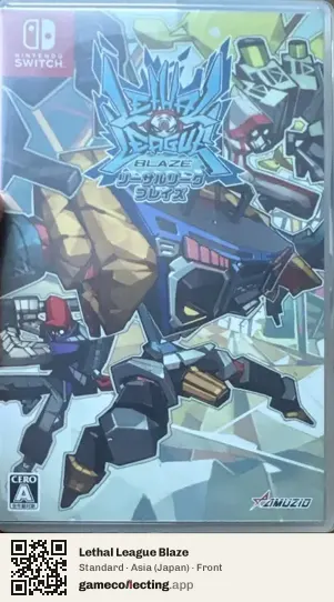 Lethal League Blaze Nintendo Switch, Asia box front