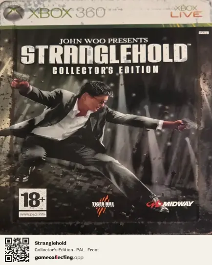 Stranglehold Xbox 360, PAL box front