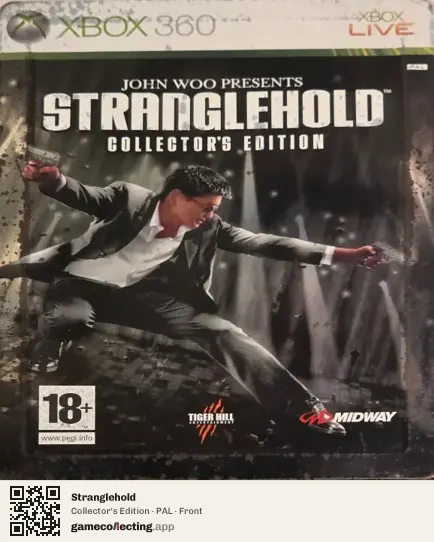 Stranglehold Xbox 360, PAL box front