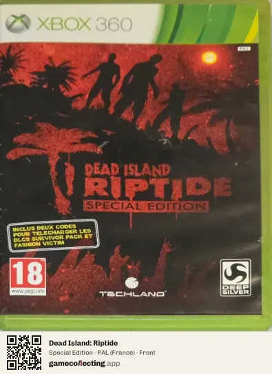 Dead Island: Riptide Xbox 360, France box front