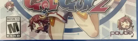 Gal*Gun 2, the ESRB box on its front