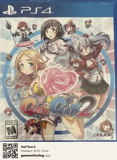 Gal*Gun 2 PlayStation 4, NTSC box front