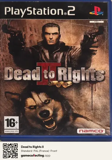 Dead to Rights II PlayStation 2, France box front