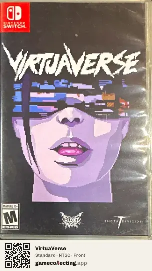 VirtuaVerse Nintendo Switch, NTSC box front