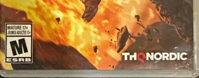 Red Faction: Guerrilla Re-Mars-tered, the ESRB box on its front