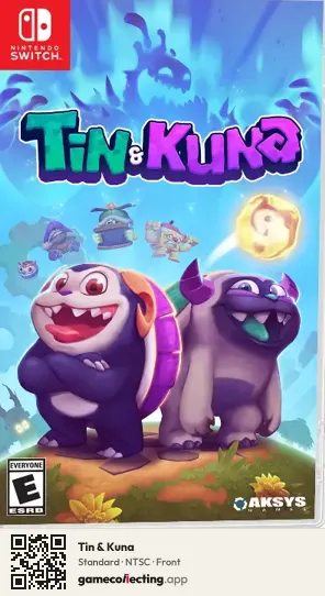 Tin & Kuna Nintendo Switch, NTSC box front