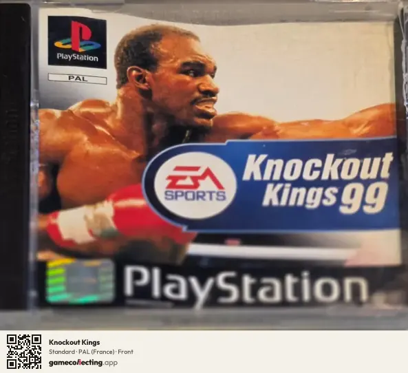Knockout Kings PlayStation, France box front