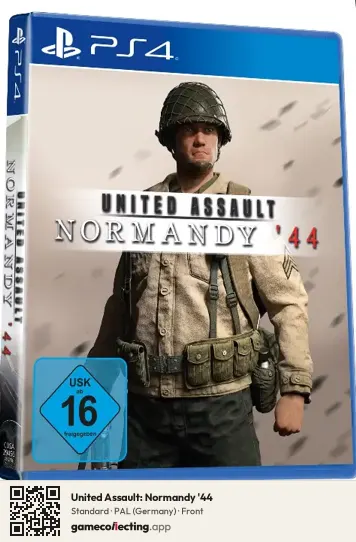 United Assault: Normandy '44 PlayStation 4, Germany box front