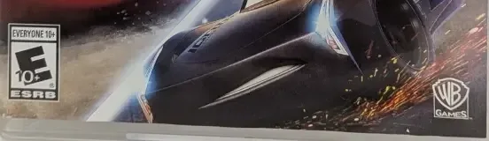 Cars 3: Driven to Win, the ESRB box on its front