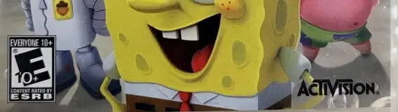 Nickelodeon SpongeBob SquarePants: Plankton's Robotic Revenge, the ESRB box on its front
