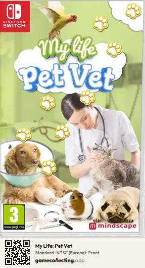 My Life: Pet Vet Nintendo Switch, Europe box front