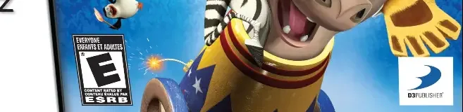 Madagascar 3: The Video Game, the ESRB box on its front