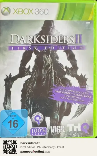 Darksiders II Xbox 360, Germany box front