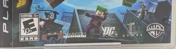 LEGO Batman: The Videogame, the ESRB box on its front
