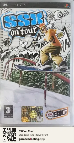 SSX on Tour PlayStation Portable, Italy box front
