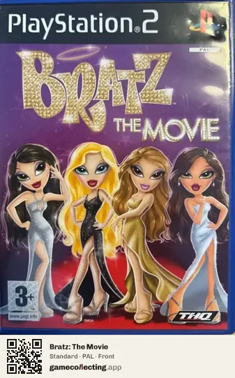 Bratz: The Movie PlayStation 2, PAL box front
