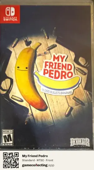 My Friend Pedro Nintendo Switch, NTSC box front