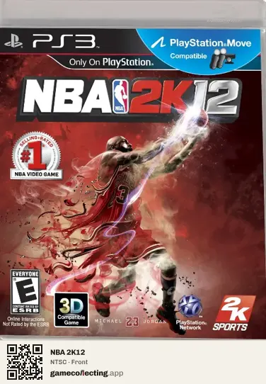 NBA 2K12 PlayStation 3, NTSC box front