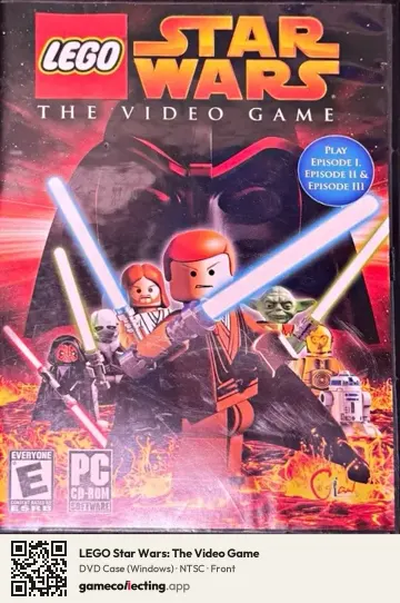 LEGO Star Wars: The Video Game Computer, NTSC box front