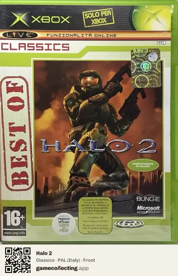 Halo 2 Xbox, Italy box front