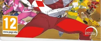 Mighty Morphin Power Rangers: Rita's Rewind, the PEGI square on its front