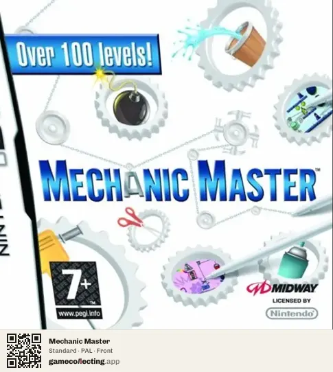 Mechanic Master Nintendo DS, PAL box front