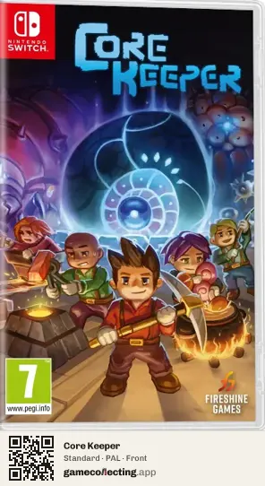 Core Keeper Nintendo Switch, PAL box front