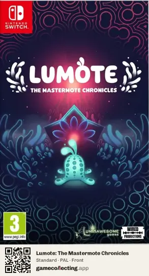 Lumote: The Mastermote Chronicles Nintendo Switch, PAL box front